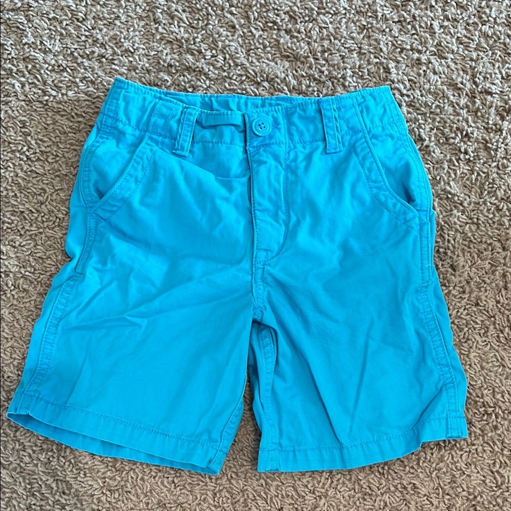 Vibrant Blue Casual Summer Shorts Lightweight Design